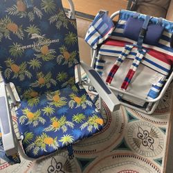 Tommy Bahama Beach Chairs X 2