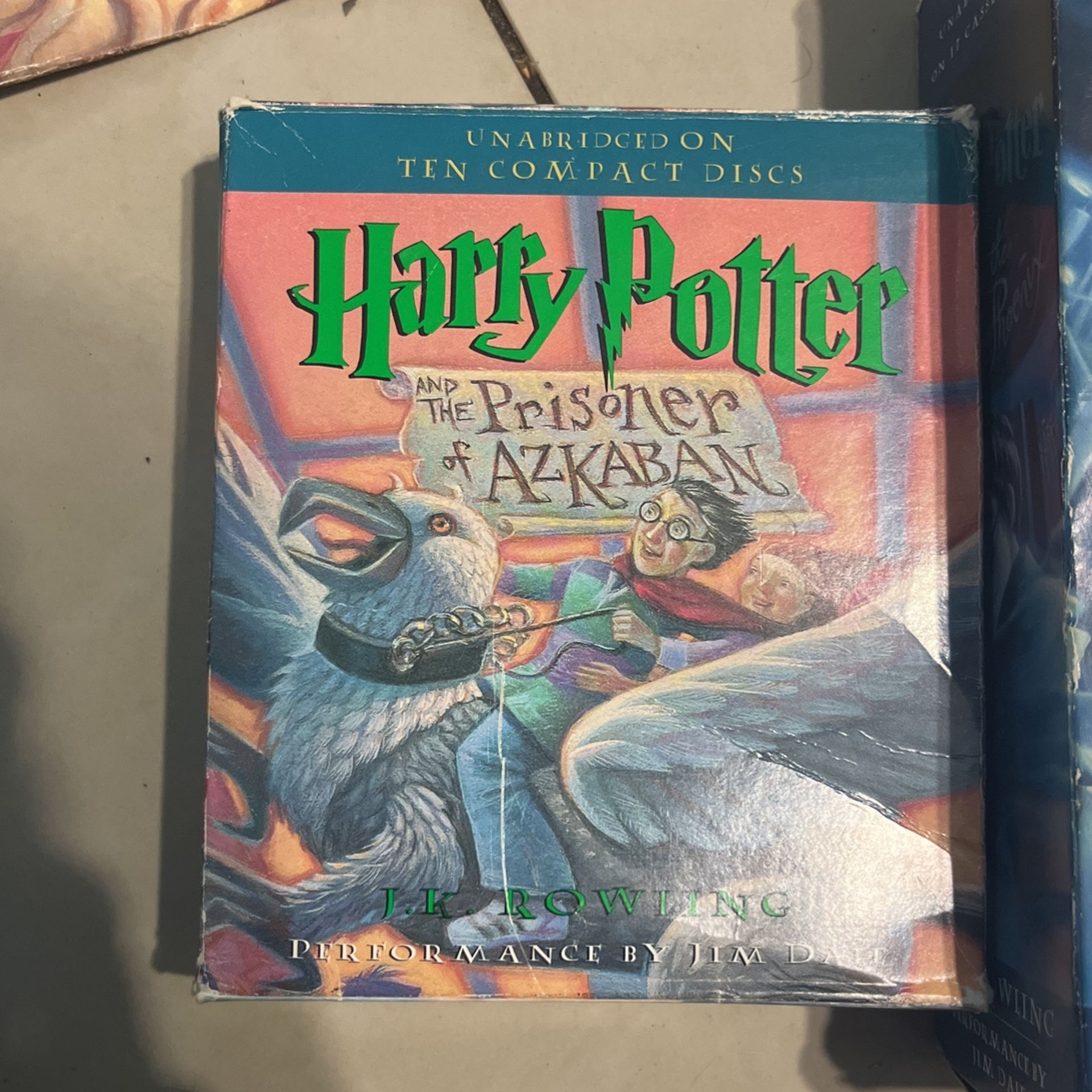 2 Harry Potter Cassettes And Ten Compact Discs