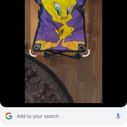 Vintage Loony Tune Tweety Bird Kids Chair 