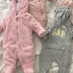 Baby Girl 0-3 Year Winter Suits Bundle Deal $30