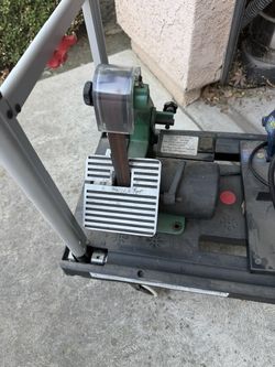 small belt sander and Small cutoff saw