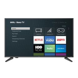 onn. 40" Class FHD Roku Smart LED TV (100005395)