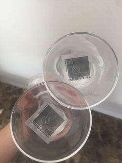 Set of 6 Circleware Wine Glasses