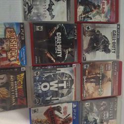 Great collection of PlayStation games here. Got a mix of PS3 and one PS4 game. Includes: Batman Arkham City, Dead Island, Call of Duty Black Ops, Call