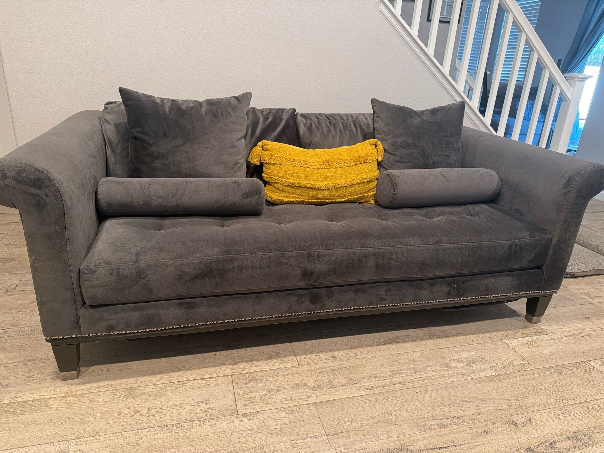 Gray couch