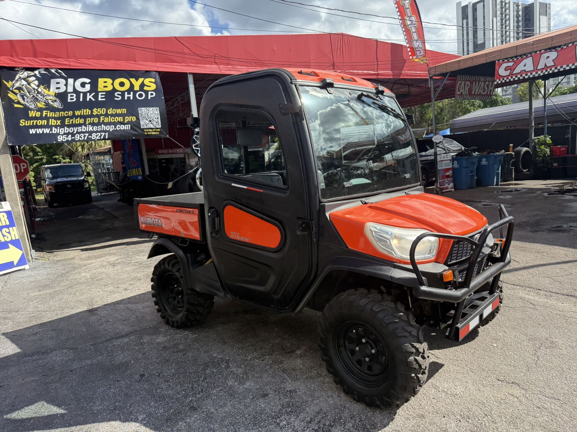 2018 Kubota 4x4 Cold Ac Dump Bed For Sale