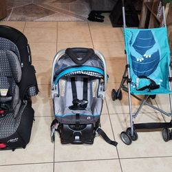 Infant Car Seats And Stroller $50