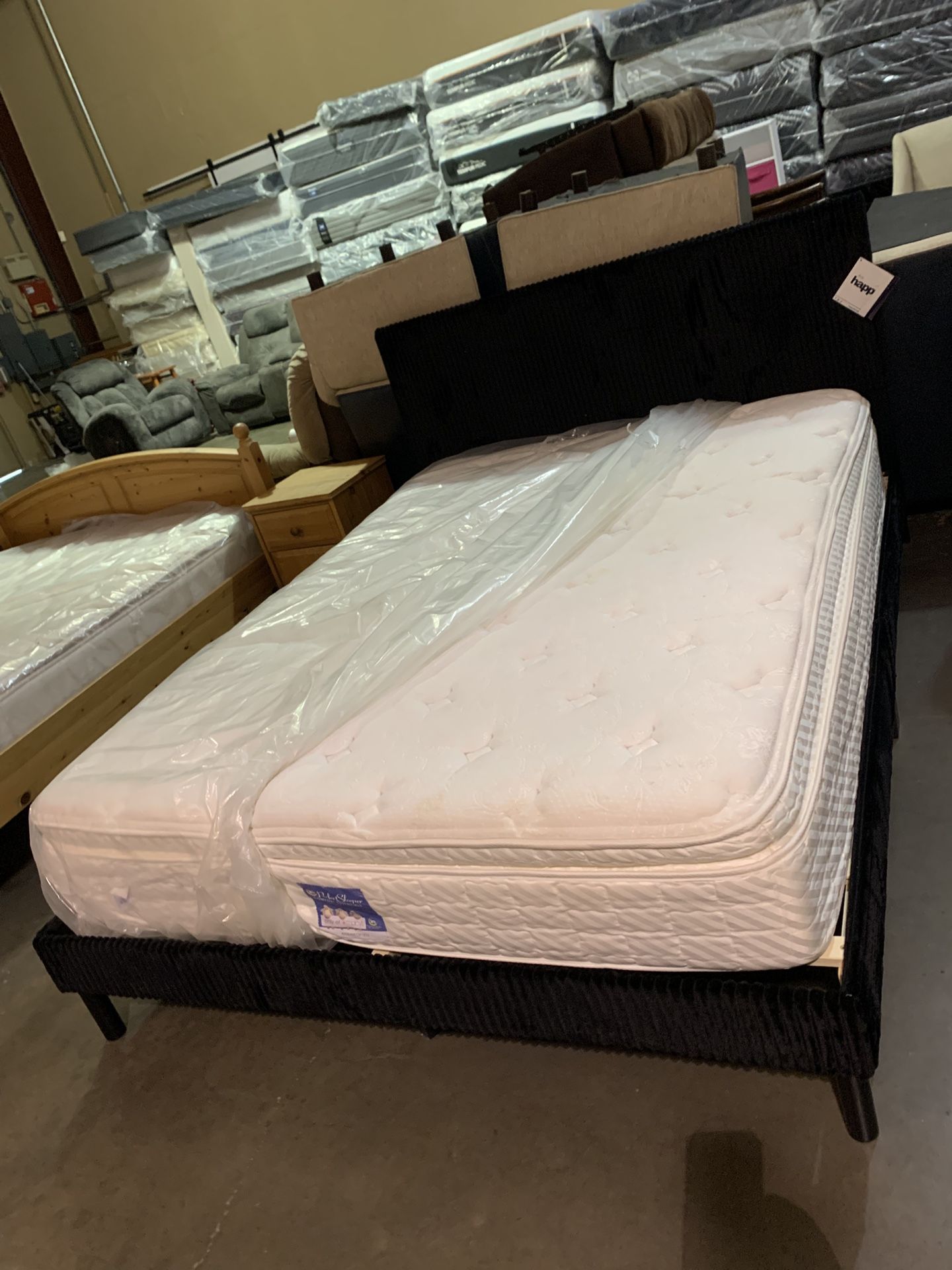 Queen Bed Frame With Mattress