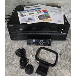 Onkyo 7.2-Ch 4K Wi-Fi Bluetooth Dolby Home Theater A/V Receiver with Remote 