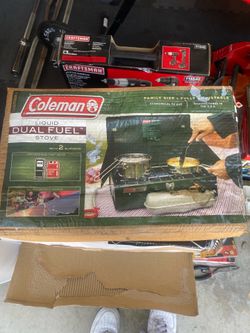 Coleman liquid burner stove