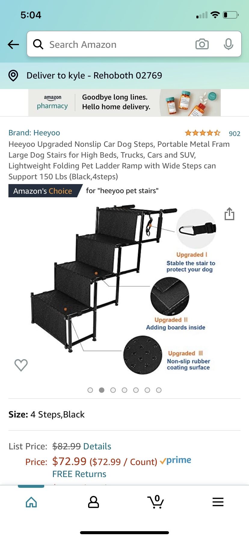 Pet Stairs Brand New 