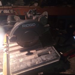 8 Inch Rigid Tile Saw 12 Amps