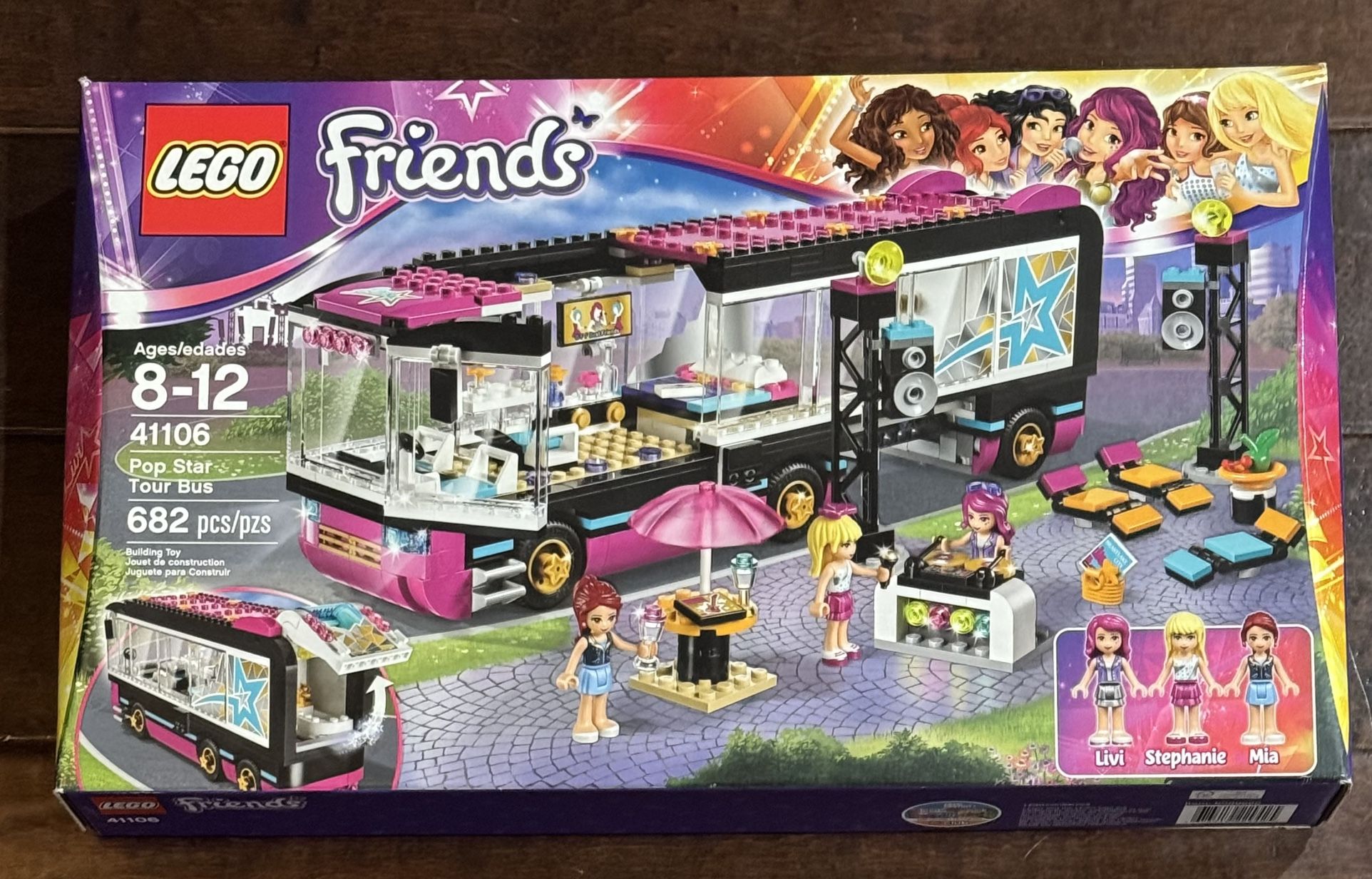 LEGO FRIENDS: Pop Star Tour Bus 41106