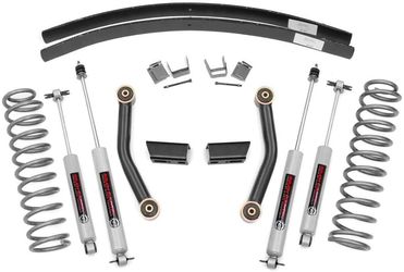 Rough Country 3" Lift Kit (1984-2001) Jeep Cherokee XJ 2/4WD