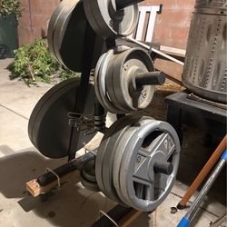 Full Home Gym Setup – Weights, Bench & Rack – Ready to Use