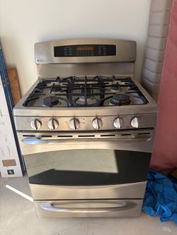 GE Profile Double Oven Gas Range