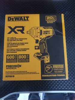 DEWALT XR 20V 1/2" Impact Wrench DCF891B