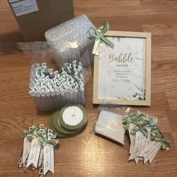 Bubbles Wedding Favors 