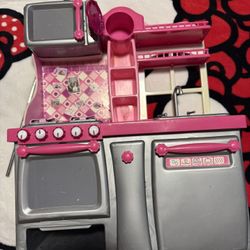 Pink Toy Kitchen 