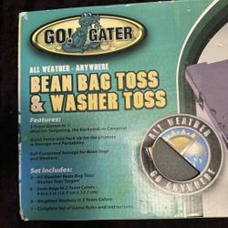 Bean Bag Washer Toss Lawn Game 