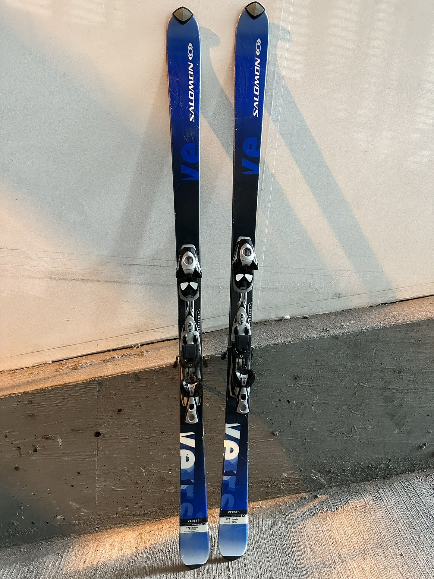 Salomon Verse5 Skis 170; S710 Bindings