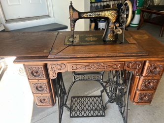 Vintage Singer sewing machine