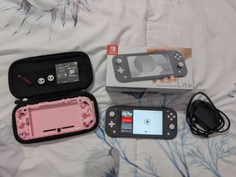 Gray Nintendo Switch Lite