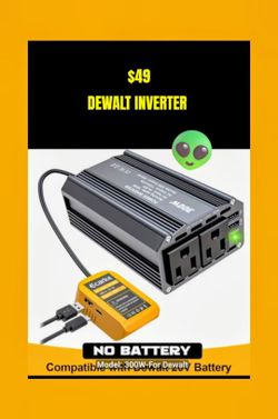 DeWalt inverter tools batteries