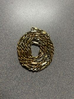 14k Milano 24inch tri colored