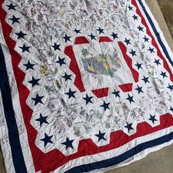 Quilt Of All US States And Years 