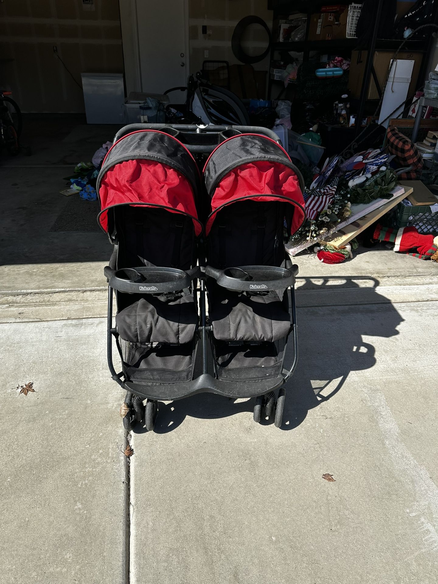 Koolcraft Cloud Plus Double Stroller