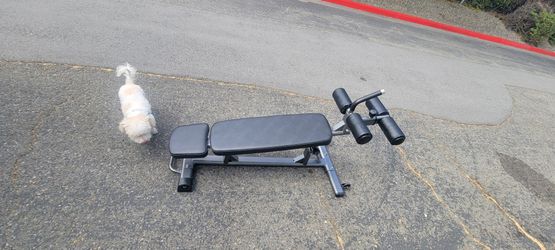 Incline weight bench