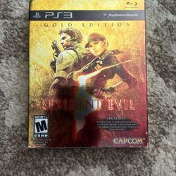 Resident Evil 5 Gold Edition For Playstation 3