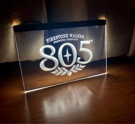 805 LED NEON WHITE LIGHT SIGN 8x12