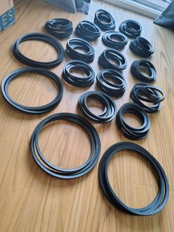 (Lot of 18pcs) 1/2 in. x 79 in. Aftermarket Replacement V-Belt VBelt V Belt