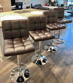 New bar stools in box/ adjustable barstools