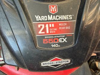 21 in. 140 cc OHV Briggs and Stratton Walk Behind Gas Push Mower