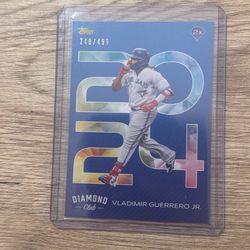 Vladimir Guerrero Jr  Diamond Club 
