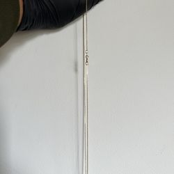 14K SOLID GOLD CABLE CHAIN 18’