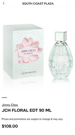 in for Choo Jimmy Perfume CA Floral Ana, Santa - Sale OfferUp 3oz