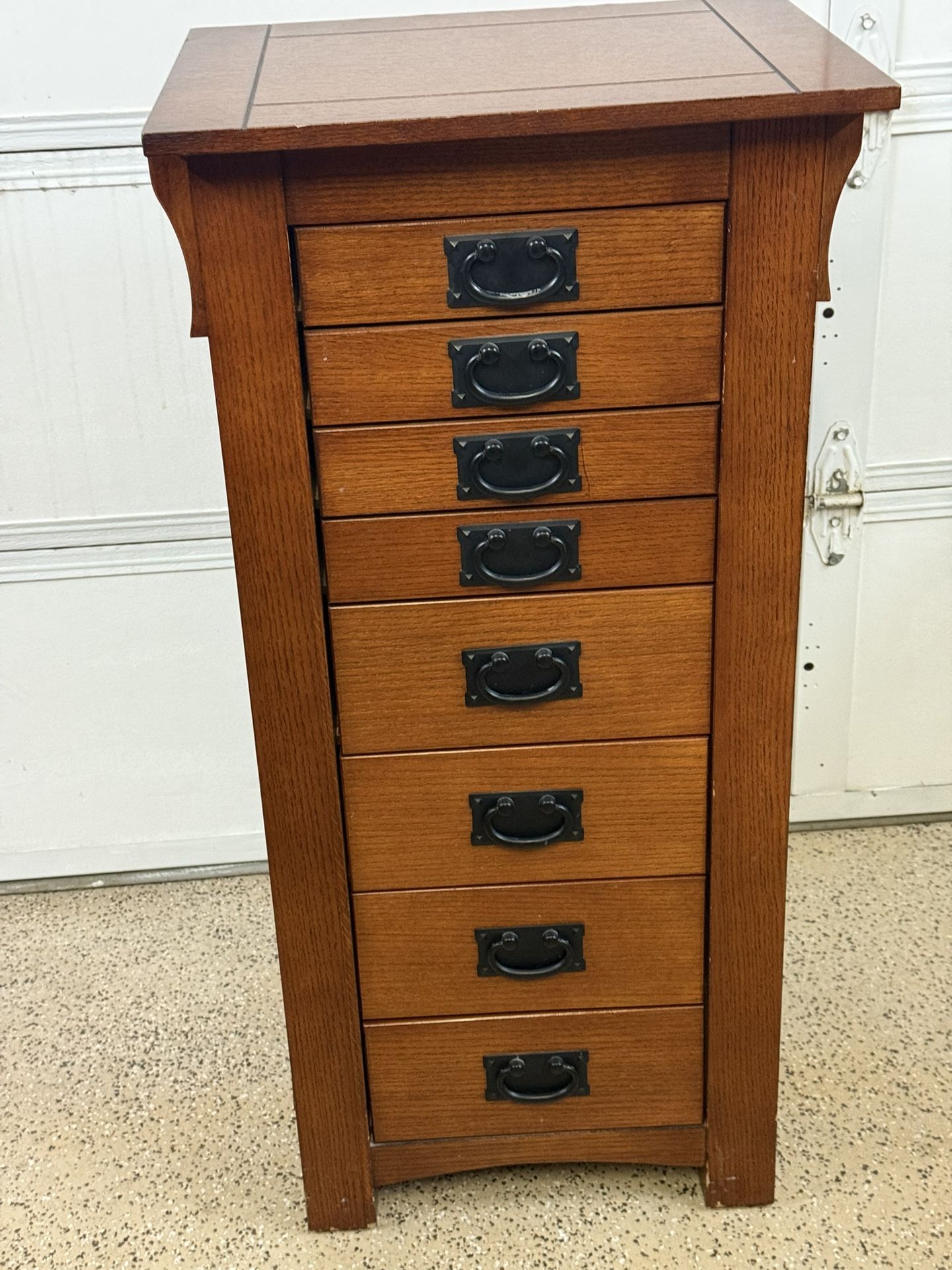 Mission Style Jewelry Armoire