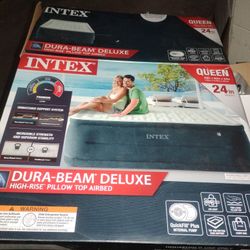 Two Intex Air Mattresses + Two Air Pumps