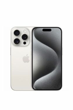 iPhone 15 Pro – White Titanium – 128GB – AT&T