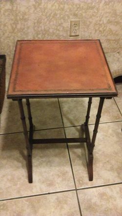 Antique small table. Very old but in decent condition.