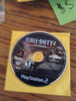 Ps2. Call of duty 2