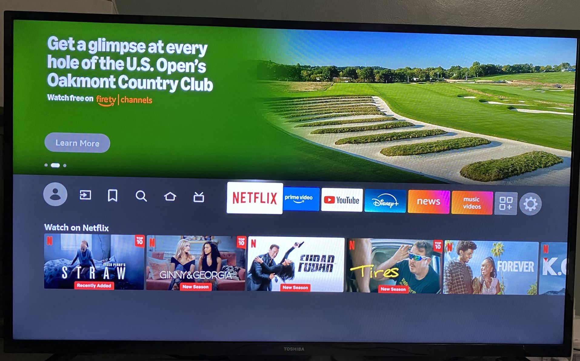 Toshiba - 43" Class C350 Series LED 4K UHD Smart Fire TV