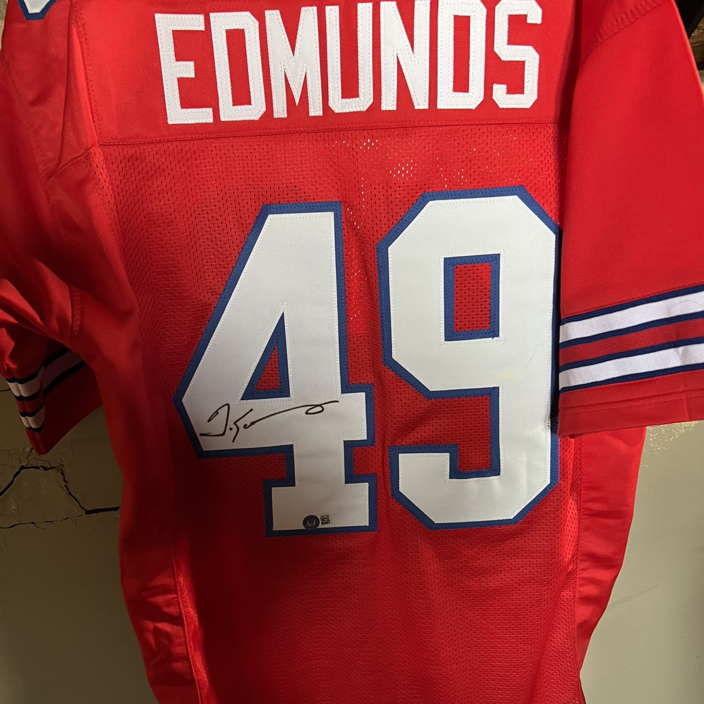 Buffalo Bills Tremaine Edmonds Signed Jersey 