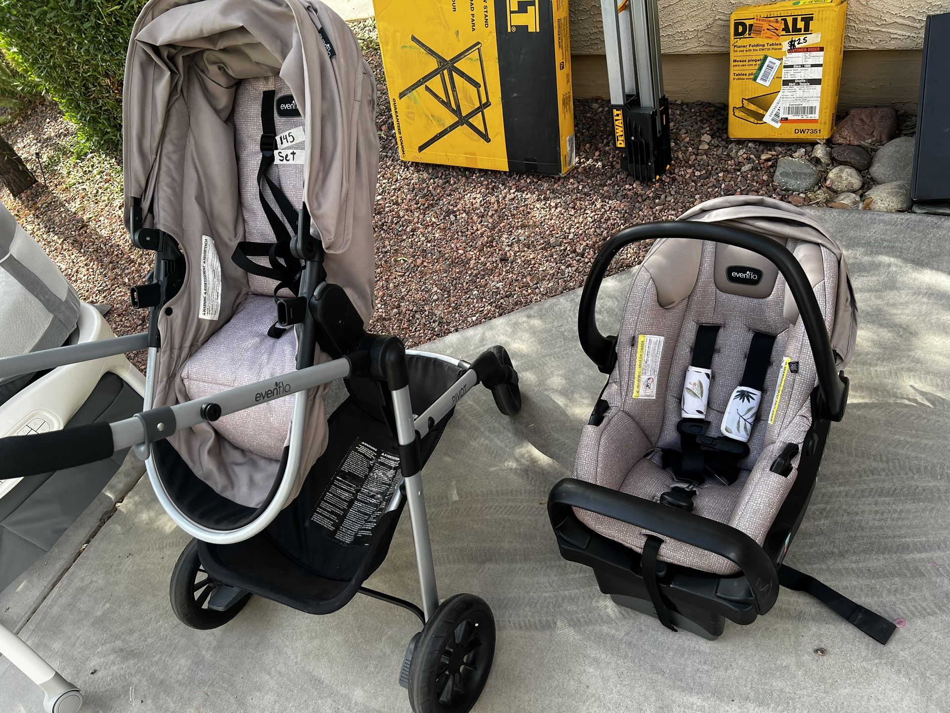 Evenflo Stroller Set 