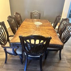 Solid Wood Dining Room Table