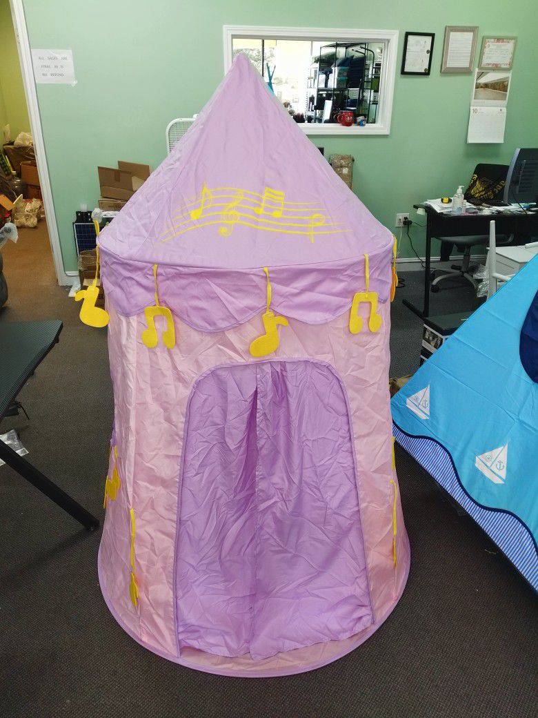 Music Castle Play Tent For Girls